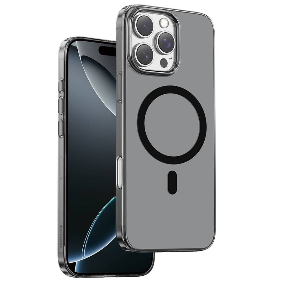 Задняя накладка KEEPHONE X-CRYSTAL MAGSAFE SLIM CASE для iPhone 16 PRO BLACK