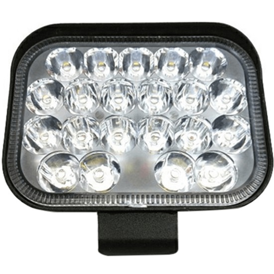 Передняя LED фара 12-100V для электровелосипедов 8,2x10,6 см