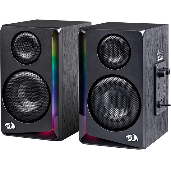 Колонки 2.0 REDRAGON Andante черный (2*5Вт)