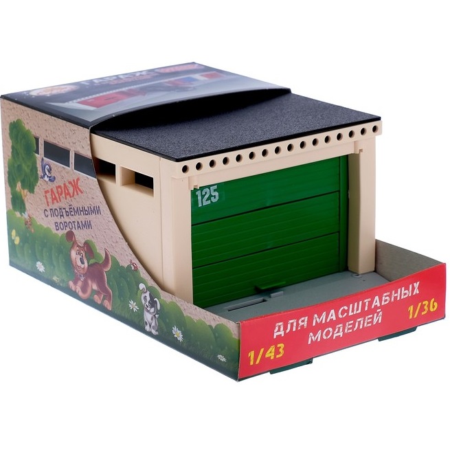 Гараж с подъемными воротами С-192-Ф  МИКС 4126803