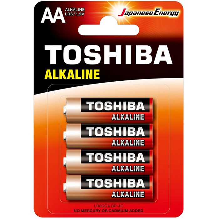 Элемент питания TOSHIBA LR06 Red BL-4