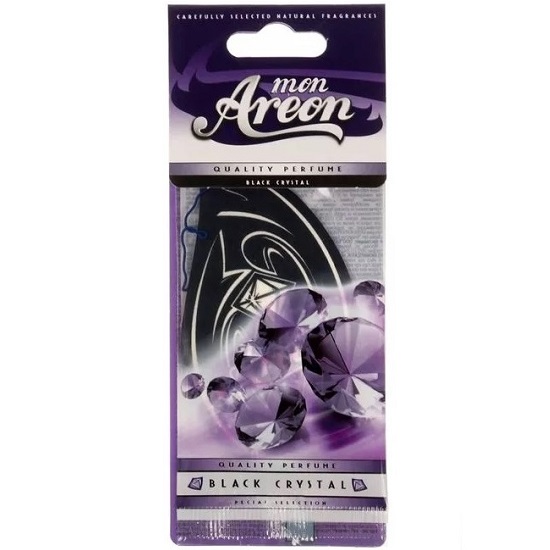 Ароматизатор AREON MON AREON BLACK бумажный