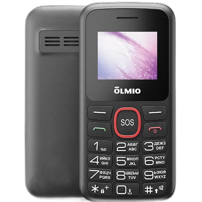 Телефон OLMIO C16 черный