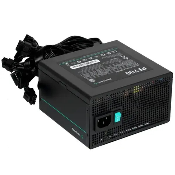 Блок питания 700W DEEPCOOL PF700 80 PLUS WHITE ATX 700W (20+4pin) APFC 120mm fan 6xSATA RTL