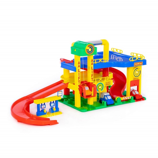 Гараж №1 с автомобилями (в коробке)