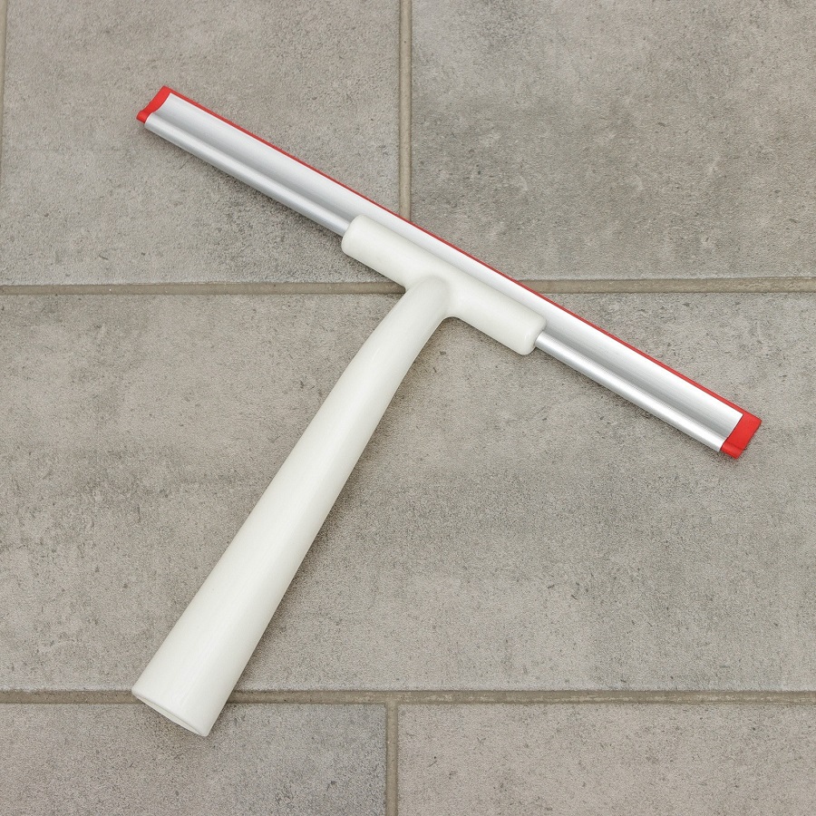 Водосгон Доляна, 25×20 см, пластиковая ручка, силиконовый сгон