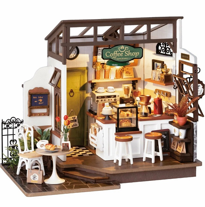 Конструктор Румбокс Кафе No. 17 Robotime Slow Life Café