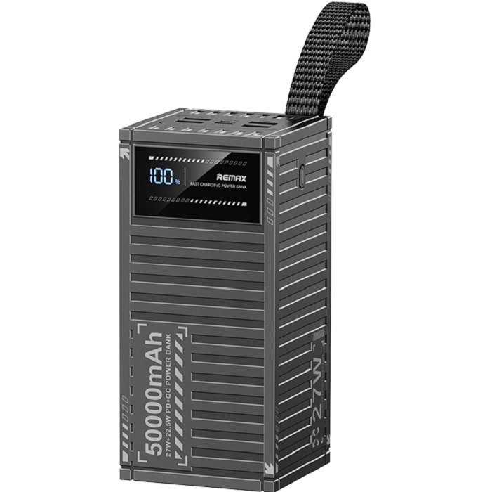 Внешний АКБ REMAX RPP-161 (50000mAh), серый, 22.5W, PD27W