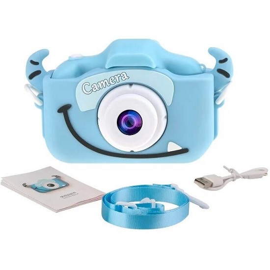 Фотоаппарат детский Childrens Fun Cow голубой