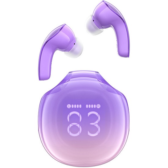 Наушники ACEFAST T9, Crystal Air, фиолетовый (6974316282563)