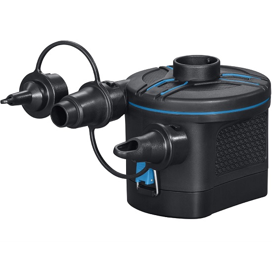 Насос электрический 6.0В на батарейках 4хLR20/D , 430 л/мин, 3 насадки, BESTWAY 62254