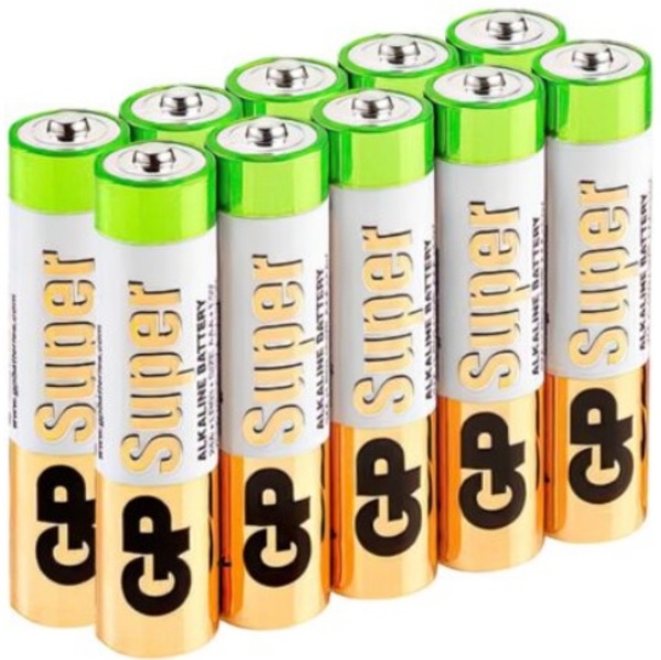 Элемент питания GP LR03 Super SH10 (24A-2CRB10) (100/800)