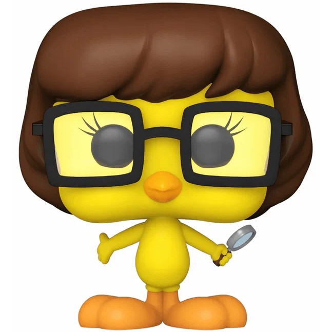Фигурка Funko POP! WB 100th Looney Tunes X Scooby-Doo Tweety Bird as Velma (1243) 69428