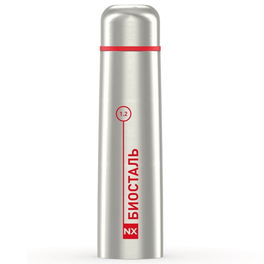 Термос у/г БИОСТАЛЬ NX-1200B с чехлом