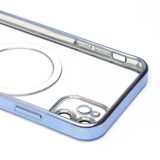 Задняя накладка SM027 SafeMag для iPhone 11 (blue) (232391)