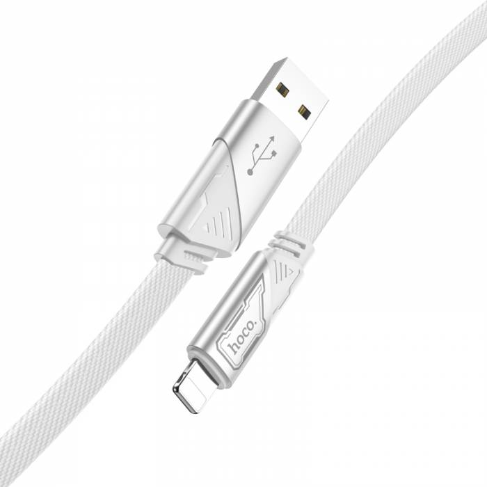 Кабель USB <--> Lightning  1.2м HOCO U119, серый