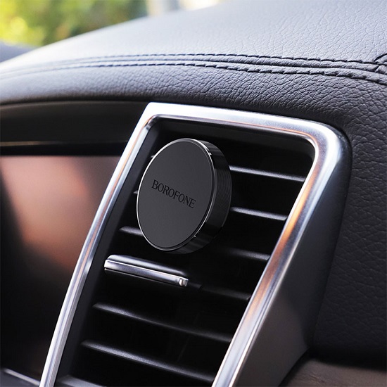 Автомобильный держатель BOROFONE BH8, Air outlet magnetic чёрный