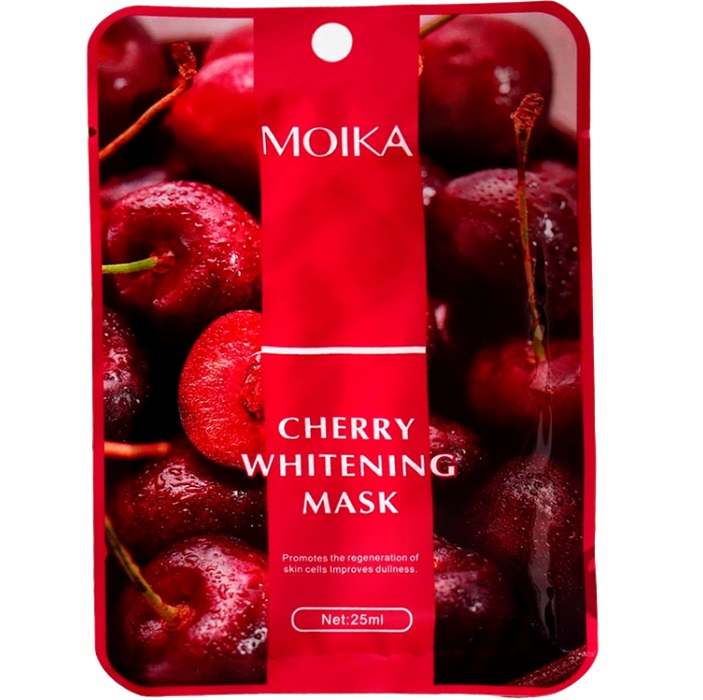 Маска тканевая увлажняющая для лица с экстрактом вишни   9378418