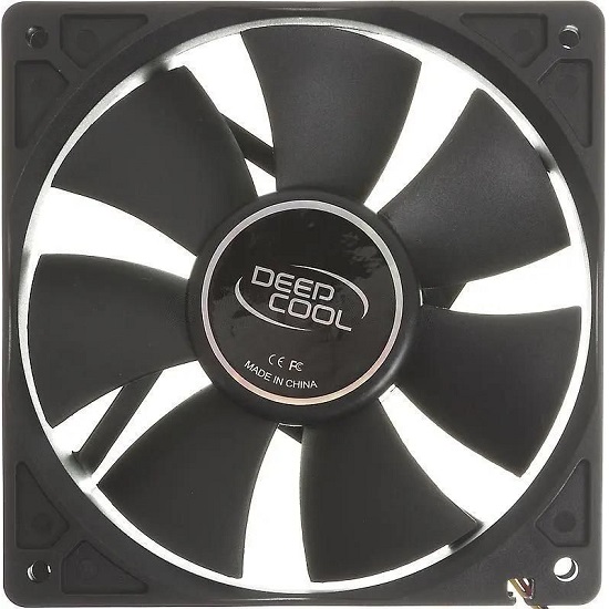 Вентилятор для ПК DEEPCOOL XFAN 120, 120мм, 3PIN + MOLEX