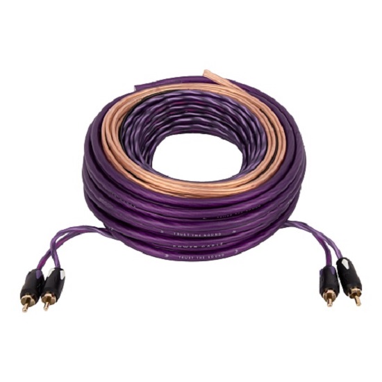 Установочный комплект проводов FIVE AK-2.8 (2-кан усилителя 8AWG/Mini ANL 40A)