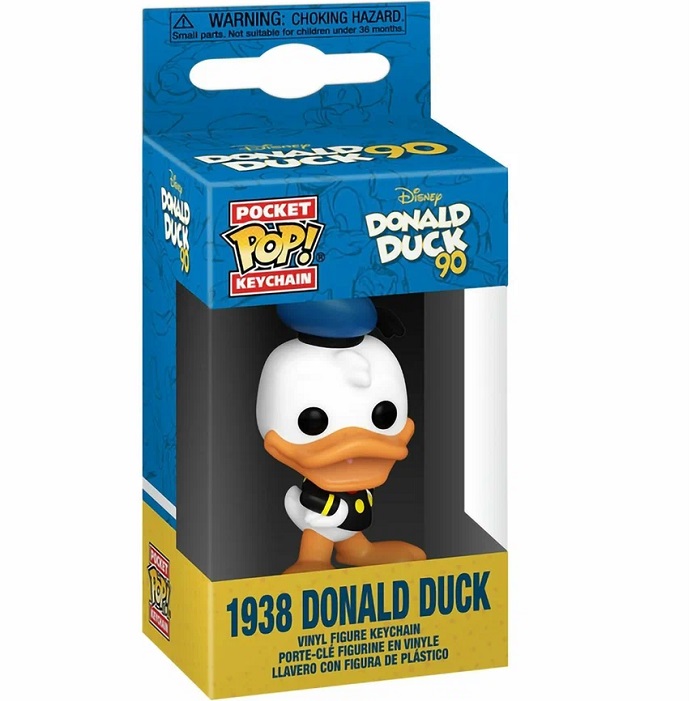 Брелок FUNKO Pocket POP! Disney Donald Duck 90th 1938 Donald Duck 75726