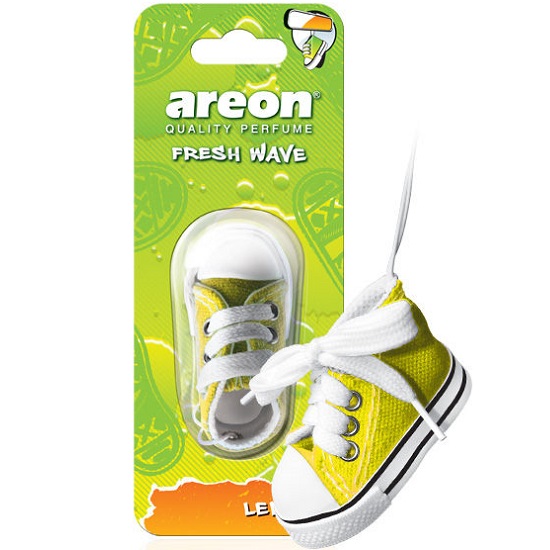Ароматизатор AREON FRESH WAVE кеды" аромат-лимон (Болгария)