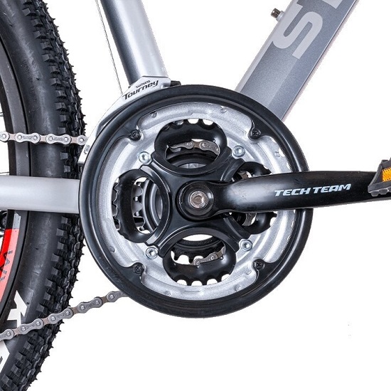 Велосипед TECH TEAM Sprint 26"х20" серый 2022