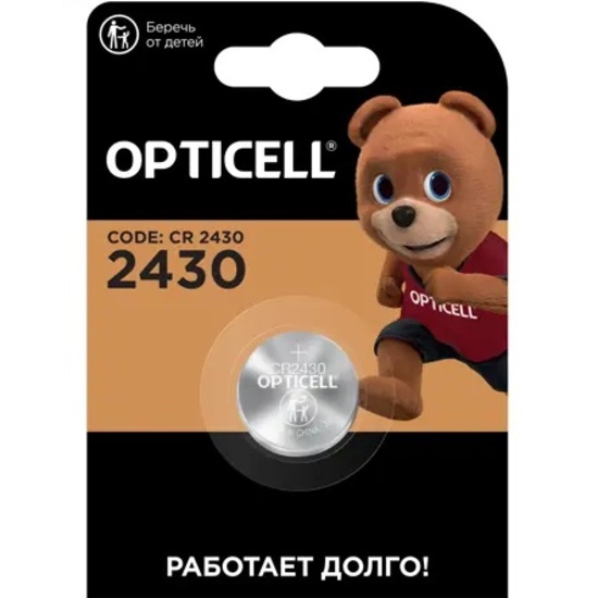 Элемент питания OPTICELL CR2430 SPECIALTY BL-1 (1/20)