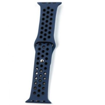 Силиконовый ремешок XO BT08A 38/40/41mm Blue+Black