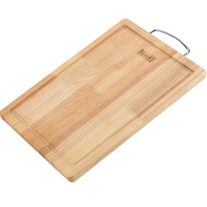 Доска разделочная REGENT Linea Bosco 93-BO-2-09, прямоугольная с мет. ручкой 32х24х1,5 см