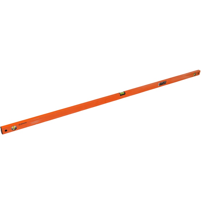 Уровень алюминиевый 2000мм фрезерованный 3 глазка ВИХРЬ 73/11/4/8