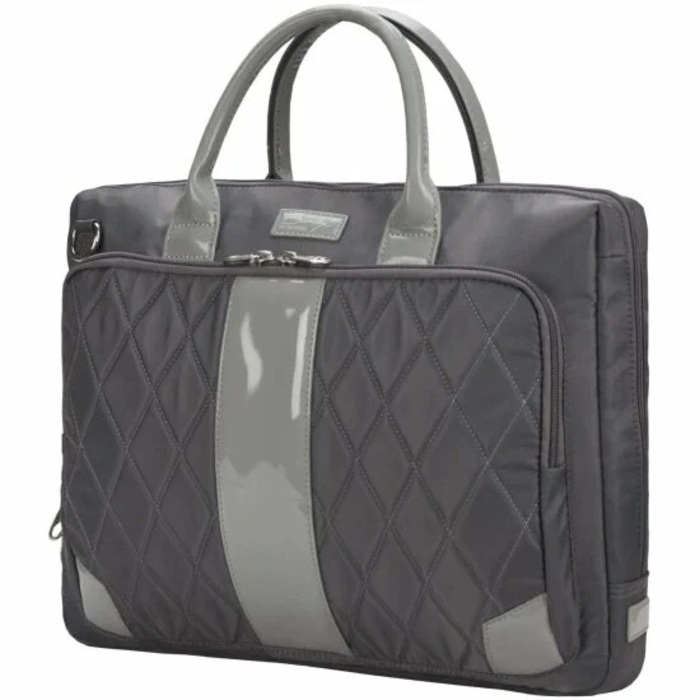 Сумка для ноутбука 16,6" SUMDEX PON-136Dg серая, нейлон