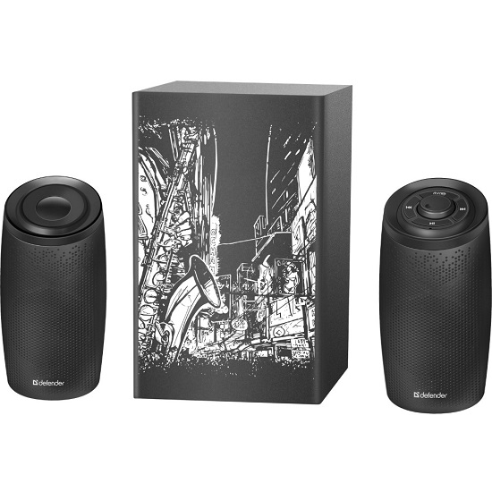Колонки 2.1 DEFENDER G26 (12Вт+2*7Вт)