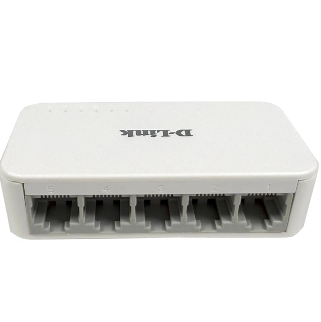 Коммутатор D-Link DES-1005C/F6/E Unmanaged Switch 5x100Base-TX, plastic case