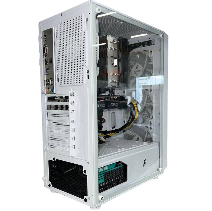 Системный блок игровой TOP GAMER WHITE 240811 (Core i5-12400F/ 16GB DDR4/ 1TB SSD/ RTX3050/ DOS)