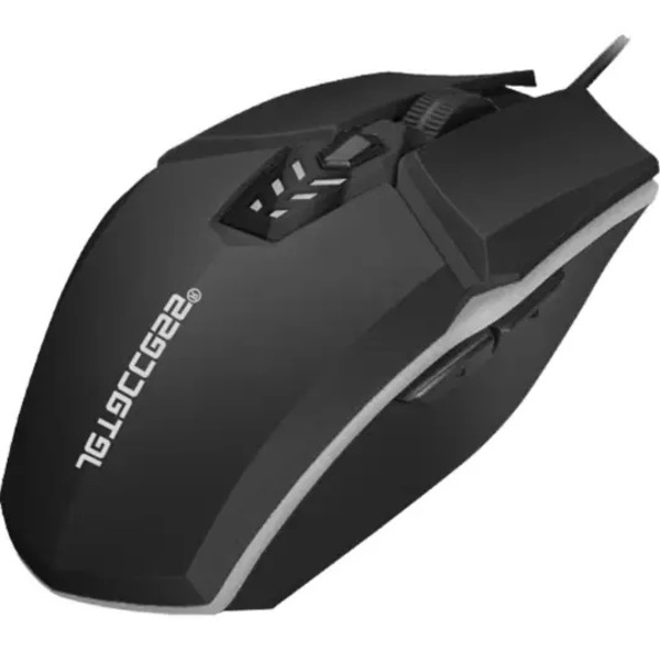 Мышь JETACCESS OM-U58 черно-серая, USB