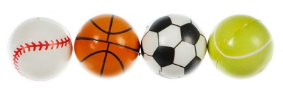 Мяч мягкий «Спорт», 4,5 см, виды МИКС