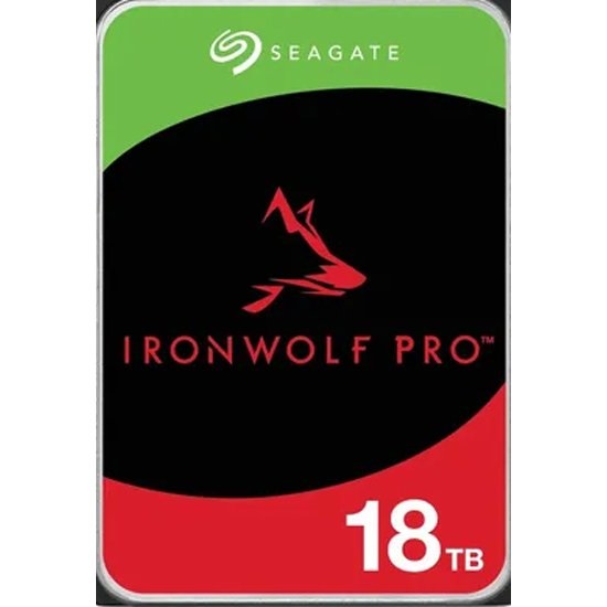 Внутренний HDD 3.5" 18Tb Seagate IronWolf Pro Nas ST18000NT001 SATA 6Gb/s, 7200rpm, 256MB