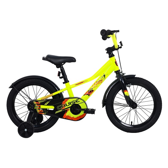 Велосипед TECH TEAM Cruise 20" neon green (сталь)