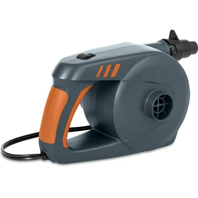 Насос электрический BESTWAY 62164, 12В "Powergrip DC" от прикуривателя, повыш.мощн., 680л/м, 3 насадки в комплекте