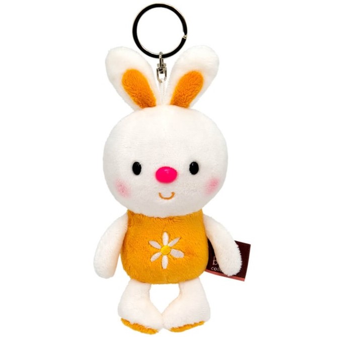 Мягкая игрушка-брелок «Зайка Синди», 14 см