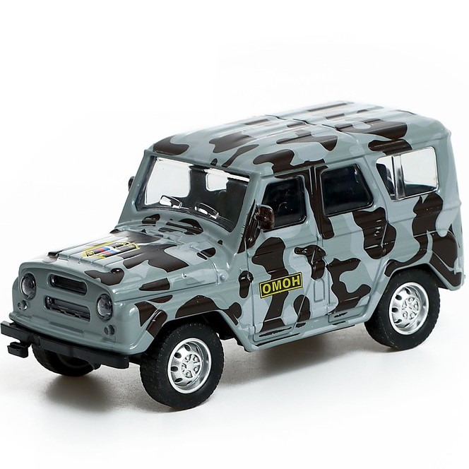 Машина металлическая «УАЗ Hunter. ОМОН», инерция, 1:43