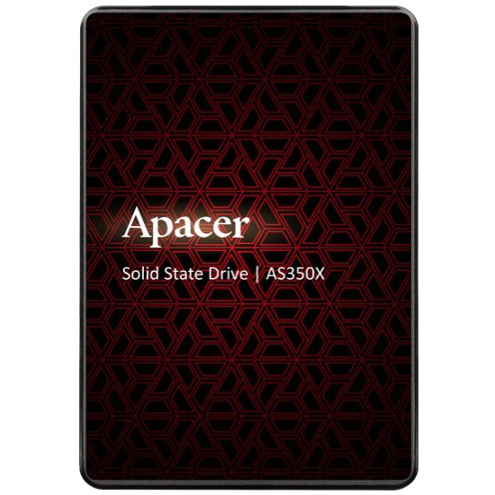 Накопитель SSD 2.5" 512Gb Apacer PANTHER AS350X SATA 7mm, R560/W540 Mb/s, IOPS 80K, MTBF 1,5M, 3D NAND, Retail (AP512GAS350XR-1)
