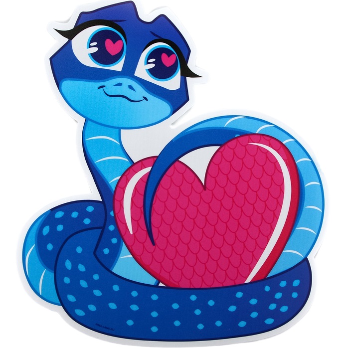 Коврик NONAME «Змейка»  20,9 х 23,5 см