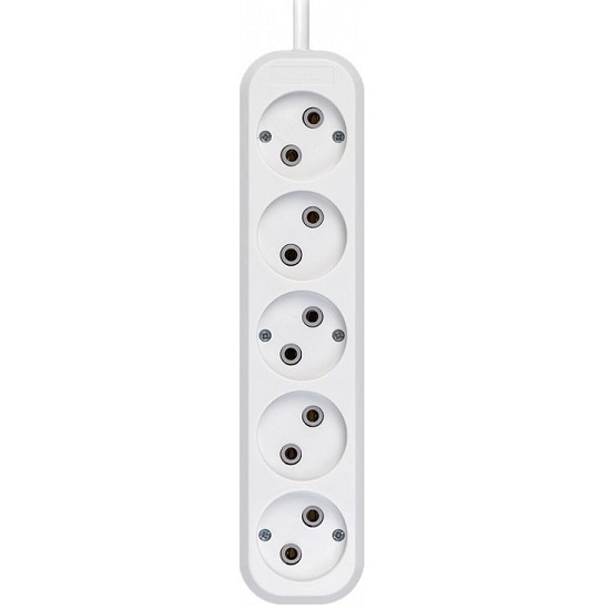 Сетевой удлинитель SMARTBUY SBE-16-5-03-Z, 3 м, 5 розеток, 16 А