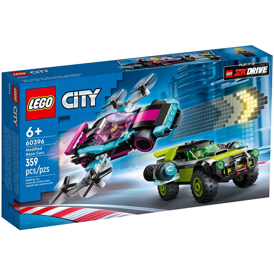 Конструктор LEGO City 60396 Модифицированные гоночные машины
