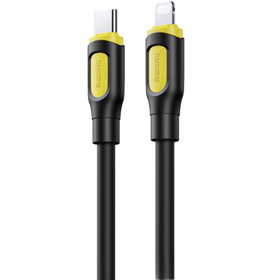 Кабель Lightning <--> Type-C  1.0м REMAX RC-C112, черный, 30W