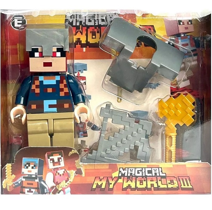 Конструктор My World персонаж Майнкрафт