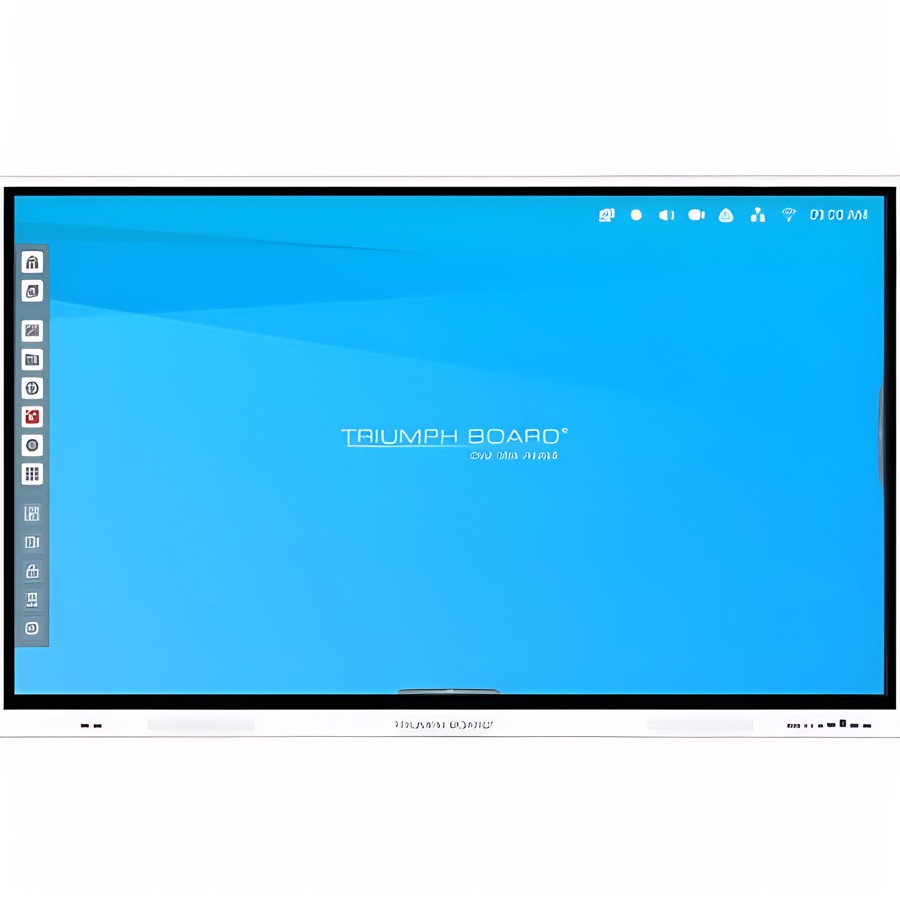 Интерактивная панель TRIUMPH BOARD [75" INTERACTIVE FLAT PANEL UHD] IR технология, 20 касаний, Android 8.0 system, UHD, VESA 800x400, без встроенного