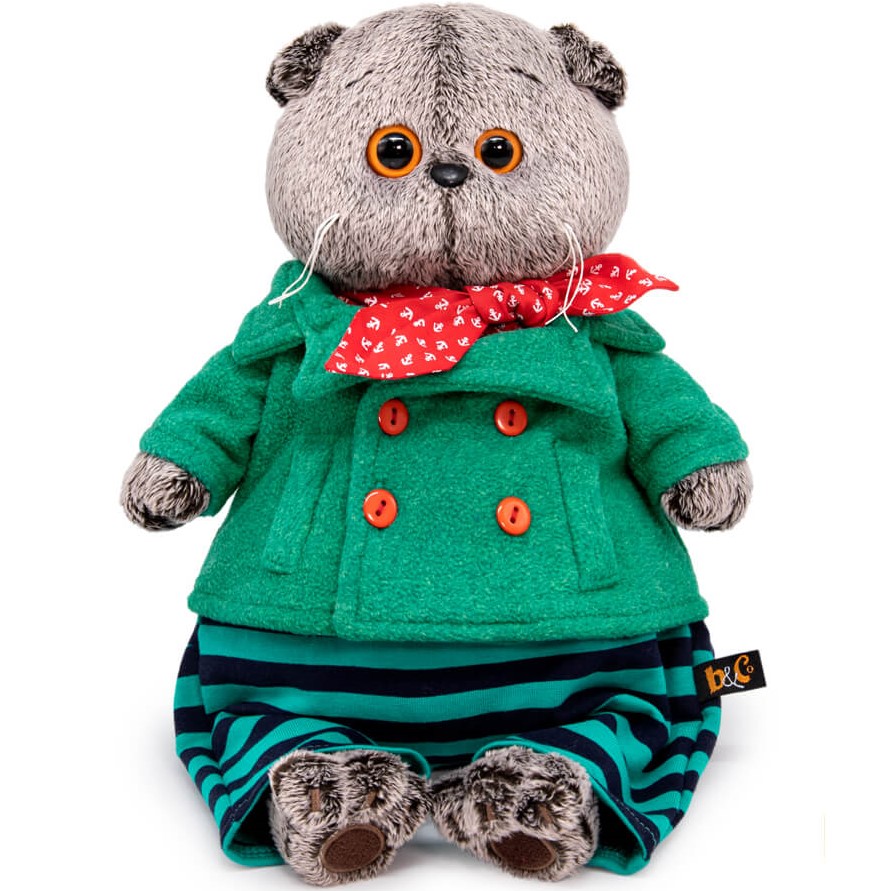 Мягкая игрушка Басик в круизном костюме , 30см (Ks30-218)